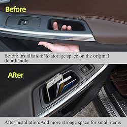 VESUL Front Row Door Side Storage Box Compatible