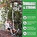 Wave-Energy 6 FT Tree Swing Hanging Kit (Set of 2), Bonus Tree Saver Protector Pads – Easy Installation – The Perfect Bundle for Child Swing, Circle Swing, Hammock, Swing Sets