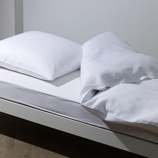 Driessen Spannbettlaken Pure 14140 Gr 100x200 Cm Fb 002 Weiss Reinleinen Amazon De Kuche Haushalt