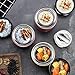 LuenHego Insulated Food Jar Wide Mouth for Hot Food, 26 oz with Spoon Stainless Steel Lunch Container,Leak Proof Double Wall Vacuum Insulated Soup Container for Ice Snack-Rose Gold
