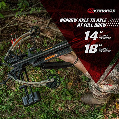 Bear Archery Karnage Apocalypse Crossbow Package Includes Arrows