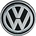 Vw Volkswagen (Black) Patch Patch Sew Iron on Logo Embroidered Badge Sign Emblem Costume BY Dreamhigh_skyland