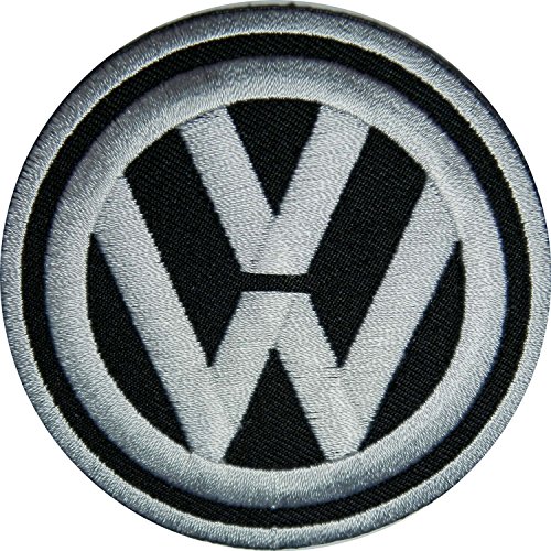 Vw Volkswagen (Black) Patch Patch Sew Iron on Logo Embroidered Badge Sign Emblem Costume BY Dreamhigh_skyland