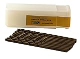 5/32-Inch Cobalt Drill Bit, 10 Pack, Jobber Length