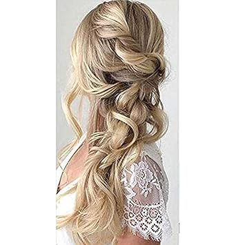 22 Inch Bleach Blonde Honey Blonde Moresoo 22 Inch Clip In