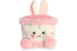 Aurora® Adorable Palm Pals™ Bubbi Bunny Cake™ Stuffed Animal - Fun Collectible Plush for Kids and Adult Collectors - Seasonal