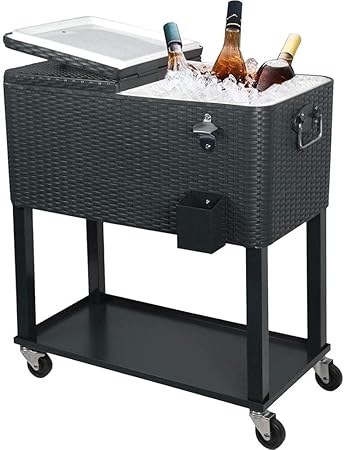 outdoor cooler on wheels