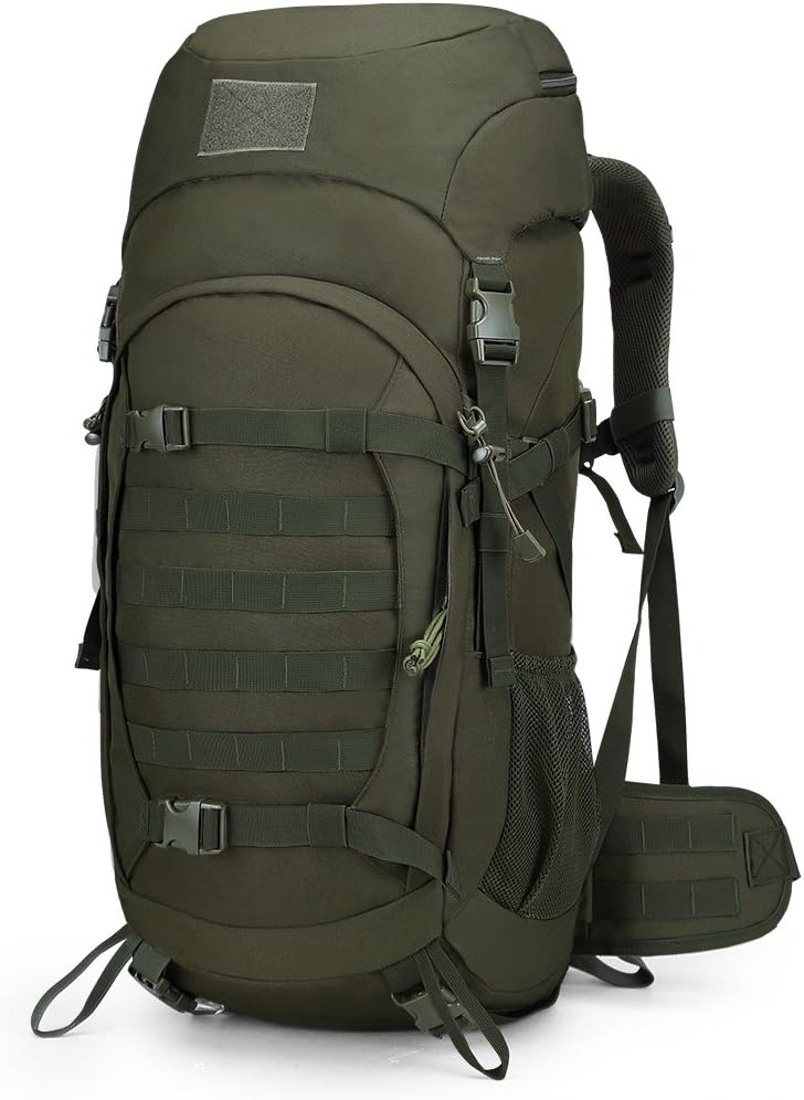 Mardingtop 50L/60L/75L Molle Hiking Internal Frame Backpacks with Rain Cover