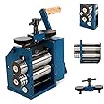 CHENGYAN【Upgrade version】Manual Rolling Mill Machine - 3"（75mm）Roller Manual Combination Rolling Mill Machine Jewelry Press Tabletting Tool Jewelry DIY Tool - For Metal Sheet/Wire/Flat Pressing