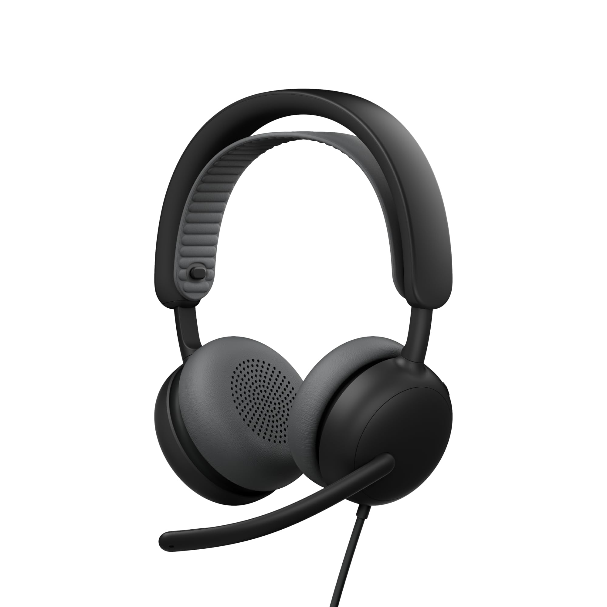 Photo 1 of Logitech Zone Wired 2 - Noise-Canceling Headset with Adaptive Hybrid ANC, USB-C with USB-A Adapter - Black