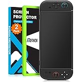 Mothca 2 Pack Matte Glass Screen Protector for Nintendo Switch 2 Model 2025 [7.9 Inch] Anti-Glare & Anti-Fingerprint 9H Hardness Tempered Glass Film with Alignment Frame, Smooth as Silk
