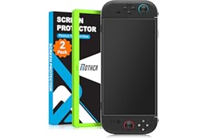 Mothca 2 Pack Matte Glass Screen Protector for Nintendo Switch 2 Model 2025 [7.9 Inch] Anti-Glare & Anti-Fingerprint 9H Hardness Tempered Glass Film with Alignment Frame, Smooth as Silk
