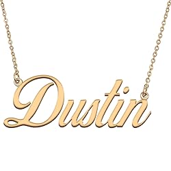 HUAN XUN Customized Custom Simple Any Name Necklace