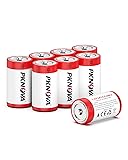 PKNOVA C Batteries 8 Pack, 1.5v LR14 Type C
