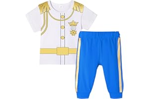 Pezhiqun Toddler Prince Costume Outfit, Baby Prince Charming Costume,Halloween Match Kids Boys Costume,Cute Royal Prince Gift