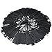 VAPKER 100 Black Silky Tassels 13cm/5-Inch with 2-Inch Cord Loop for Jewelry Making, DIY Projects, Bookmarks