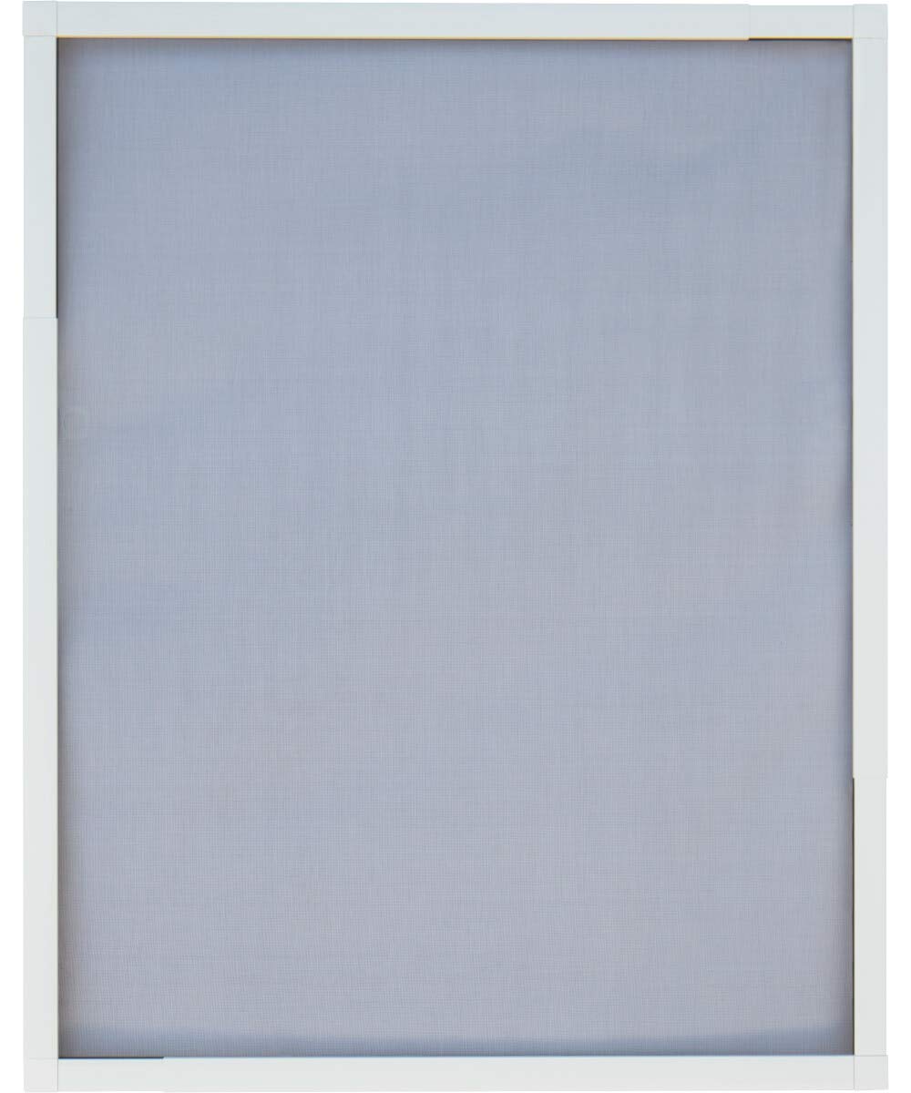 Schellenberg 70080 Insect Screen Window Telescope, Aluminium Frame, No Drilling or Sawing to Mount, Individual Size by Pull-Out 140 x 150 cm, White