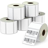 BETCKEY - Compatible DYMO 30334 (2-1/4" x 1-1/4") Multipurpose Barcode/FNSKU Labels, Perforated, Compatible with DYMO Labelwr