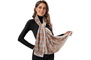 EXTREE Scarfs for Women Pashmina Silky Shawl Wrap for Evening Dressing Blanket Open Front Poncho Cape