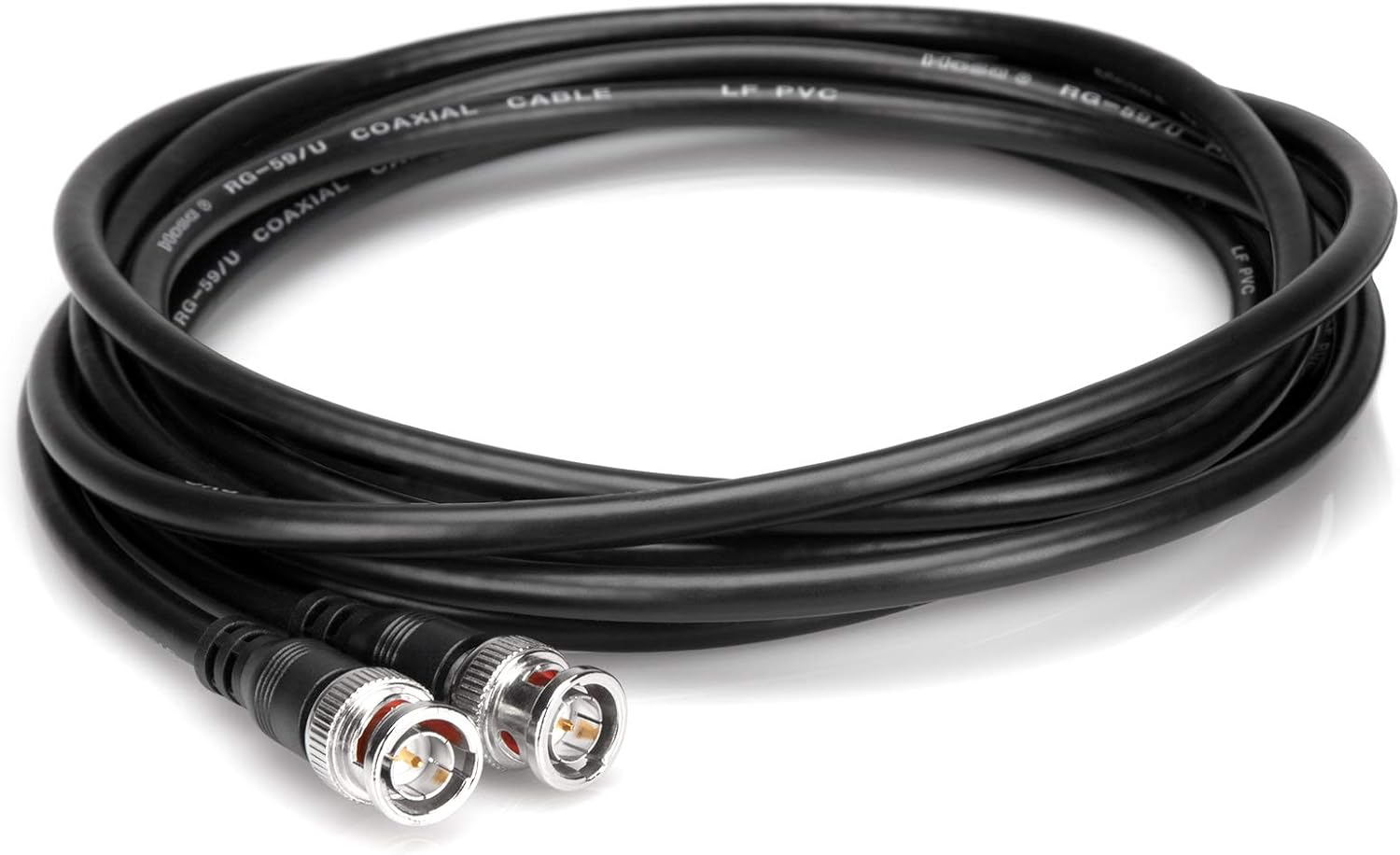 Hosa BNC-59-103 BNC to BNC 75-Ohm Coax Cable, 3 Feet: Home Audio & Theater