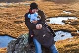 bebear Winter Cover for Baby Carrier Universal Hoodie Dark Grey view 9