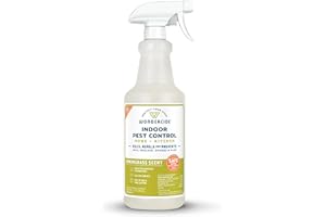 Wondercide - Indoor Pest Control Spray for Home and Kitchen - Ant, Roach, Spider, Fly, Flea, Bug Killer and Insect Repellent - with Natural Essential Oils - Pet and Family Safe — Lemongrass 32 oz