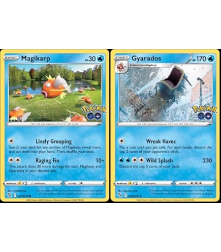 Amazon.com: Gyarados 130/165 - Magikarp - Pokemon 151 - Evolution Card Set 