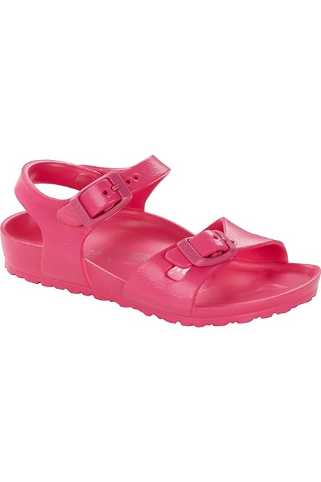 pink plastic birkenstocks