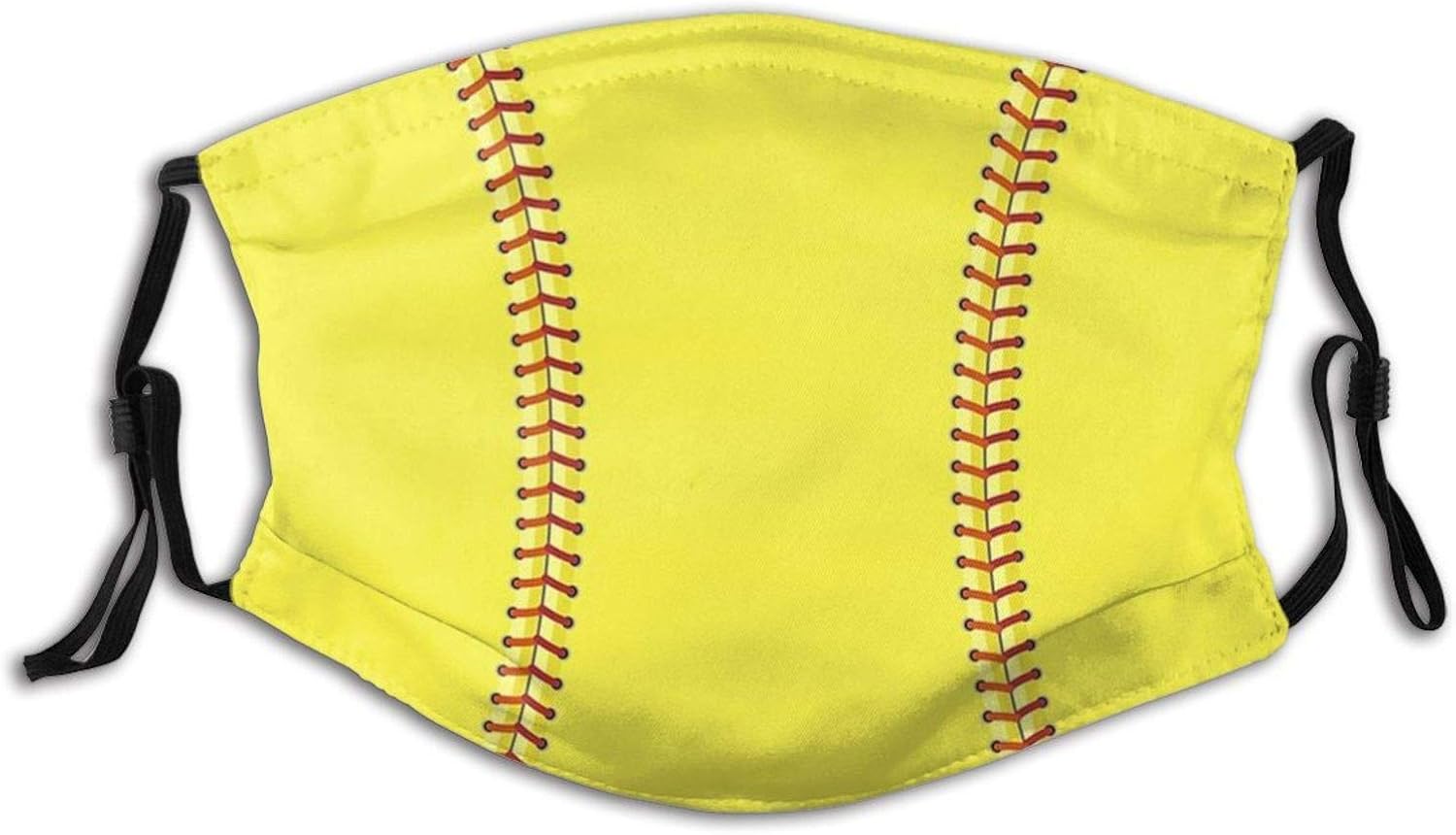 SoftballFace Mask with 2 Filter, BreathableAdjustable Filters Mask