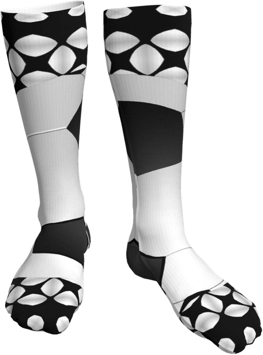Football Black Athletic Sock,Soft Black Heel Thick Socks