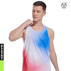Sanken Men's Seamless Running Tank Tops Ultra