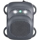 Angveirt Rodent Repellent for Car Engine Under Hood Rodent Repeller with Strobe Lights Ultrasonic Mouse Repellent Mice Deterrent Squirrel Repeller RV Protection for 12V 24V Car Battery 1 Pack