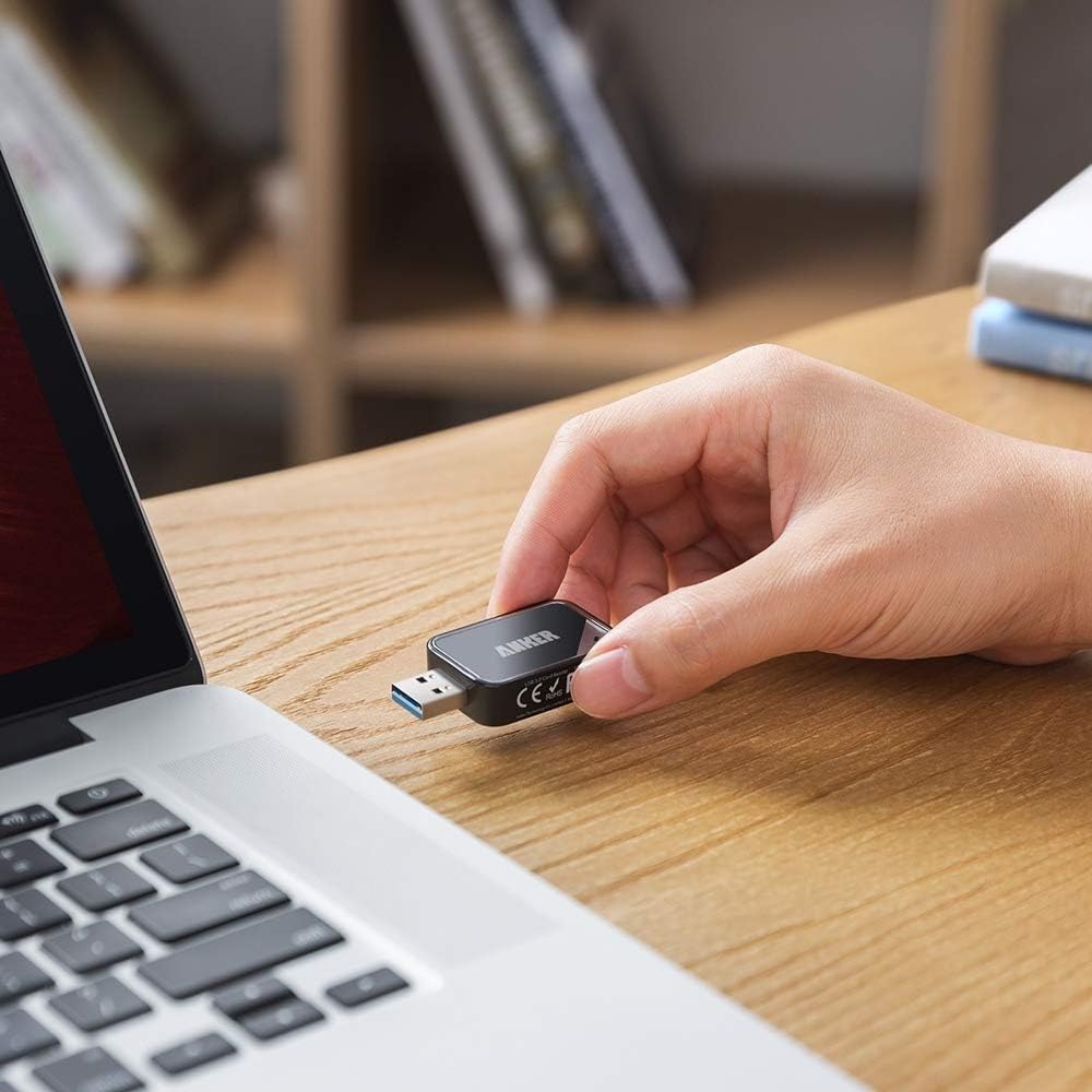 Anker 2-in-1 USB 3.0 SD Card Reader for SDXC, SDHC, SD, MMC, RS-MMC, Micro SDXC, Micro SD, Micro SDHC Card and UHS-I Cards: Computers & Accessories