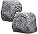 RX550 5.25-Inch 100W 2-Way Outdoor Weather-Resistant Rock Speaker - OSD Audio - (Pair, Granite White)