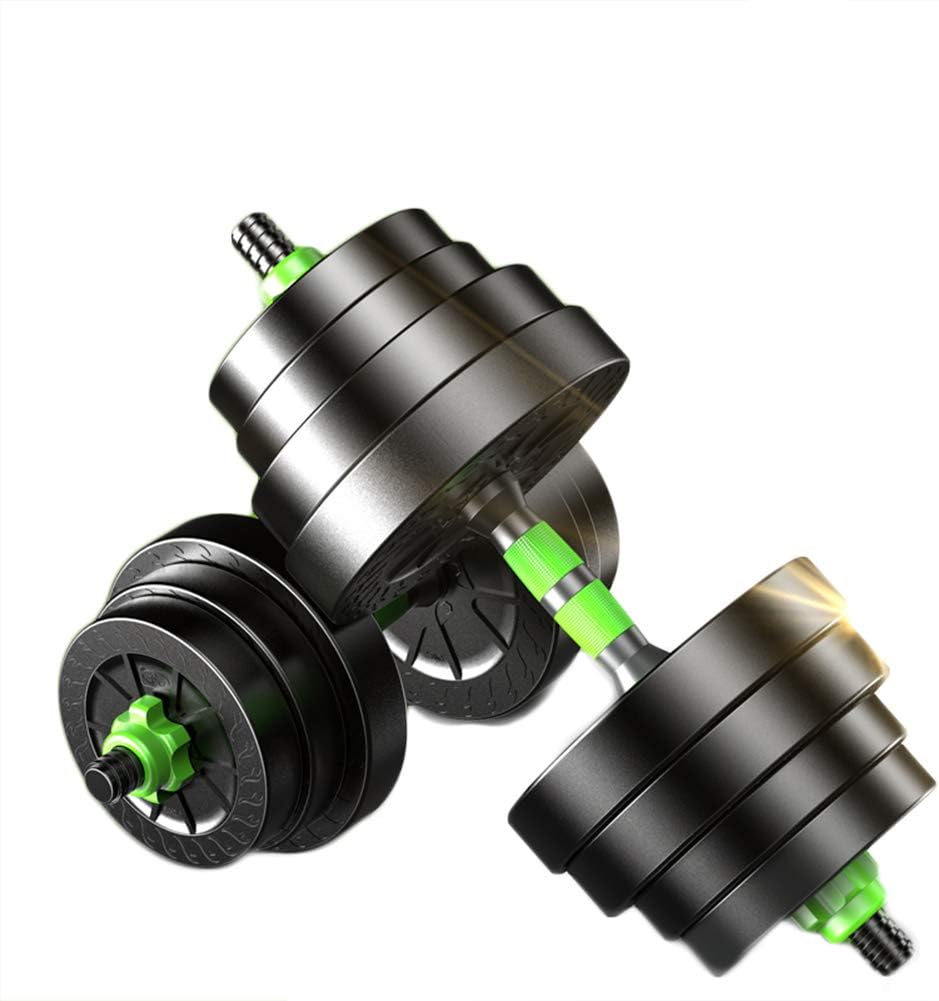 Shocly Dumbbell Premium Quality Set Adjustable Weigh For Fitness Weight Lifting Training Home Gym Pack Of 2,2x10kg