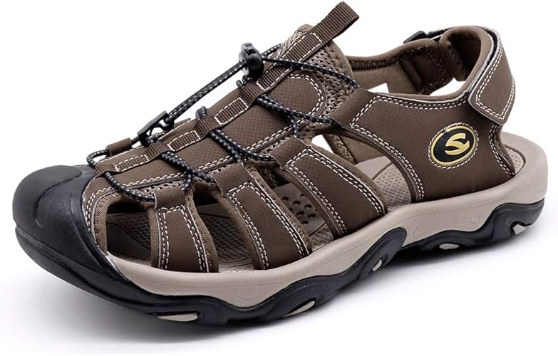 walking closed toe sandals