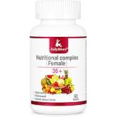 VBTOP NUTRA Women&rsquo;s One Daily Multivitamin with Biotin, 60 Tablets | Energy, Immune &amp; Antioxidant Support | Biotin, Zinc, Vitamins C, D3, E &amp; B Vitamins | Hair, Skin &amp; Nails | 30-Day Supply