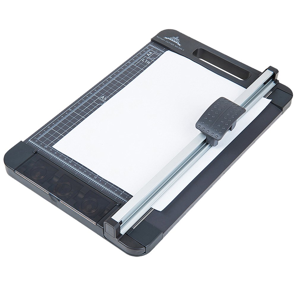 JIELISI A4 12 Inch Guillotine Ruler Paper Cutter Stack Paper Trimmers 3