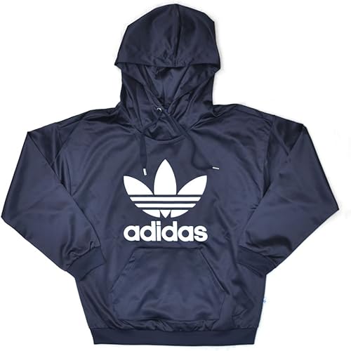 Amazon アディダス Adidas Adidas Originals Satin Trefoil Hoodie レディース メンズ アディダス パーカー トレーナー スポーツ トレフォイル オリジナルス 葉っぱ 3つ葉 ロゴ Bp9406 並行輸入品 M Adidas アディダス シューズ バッグ