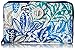 Vera Bradley Women's Cotton Turnlock Wallet With RFID Protection, Santiago, One Size