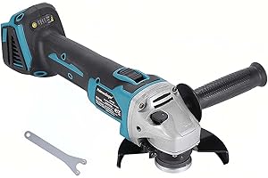 HEIMERDINGER Brushless Angle Grinder Compatible with Makita 18V Battery,4-1/2-Inch High-Power Angle Grinder for Metal,Tile Cutting and Grinding-Tool Only