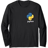 Python Programmer T-Shirt Computer Developers tee Long Sleeve T-Shirt