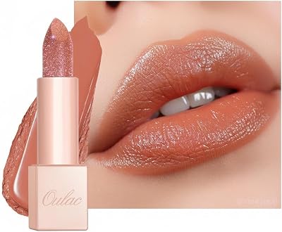 Oulac Infinity Moisture Lipstick Coral Lip Balm Diamond Shine Vegan