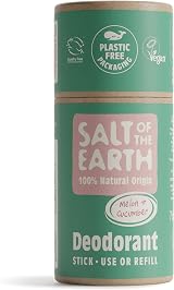 Salt Of The Earth Melon & Cucumber Refill Deodorant 75g Natural UK Vegan