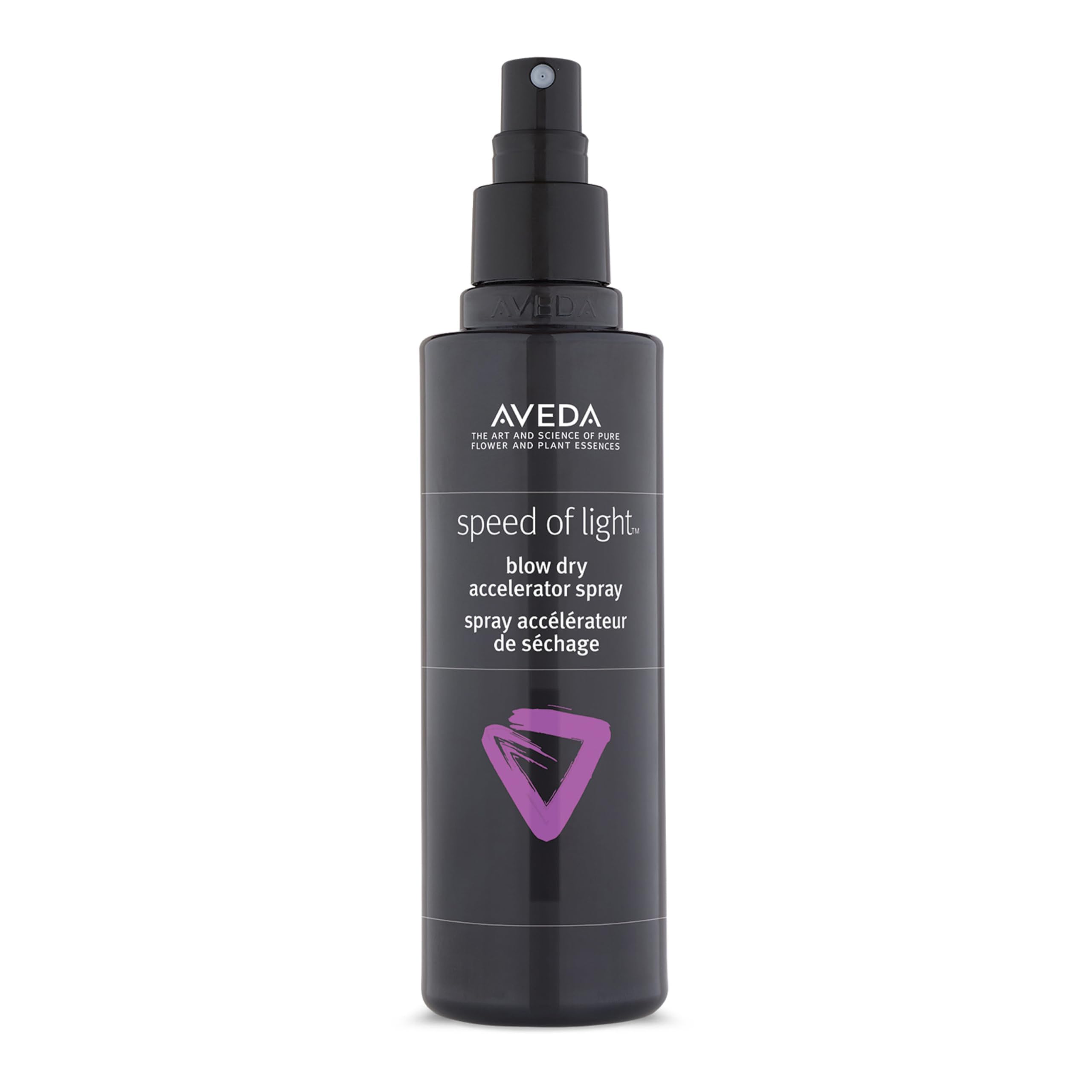 Aveda Speed of Light Blow Dry Accelerator Spray | Cuts Blow Dry Time | Heat Protection Spray for Hair | Pre-Styling Primer | 90% Naturally Derived*, 200ml