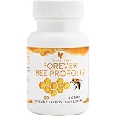 Forever Living Bee Propolis Chewable Tablets, 60 Tablets | Bee Propolis Extract, Rich in Flavonoids, Vegetarian-Friendly, No Artificial Colors or Flavors, Daily Immune Support