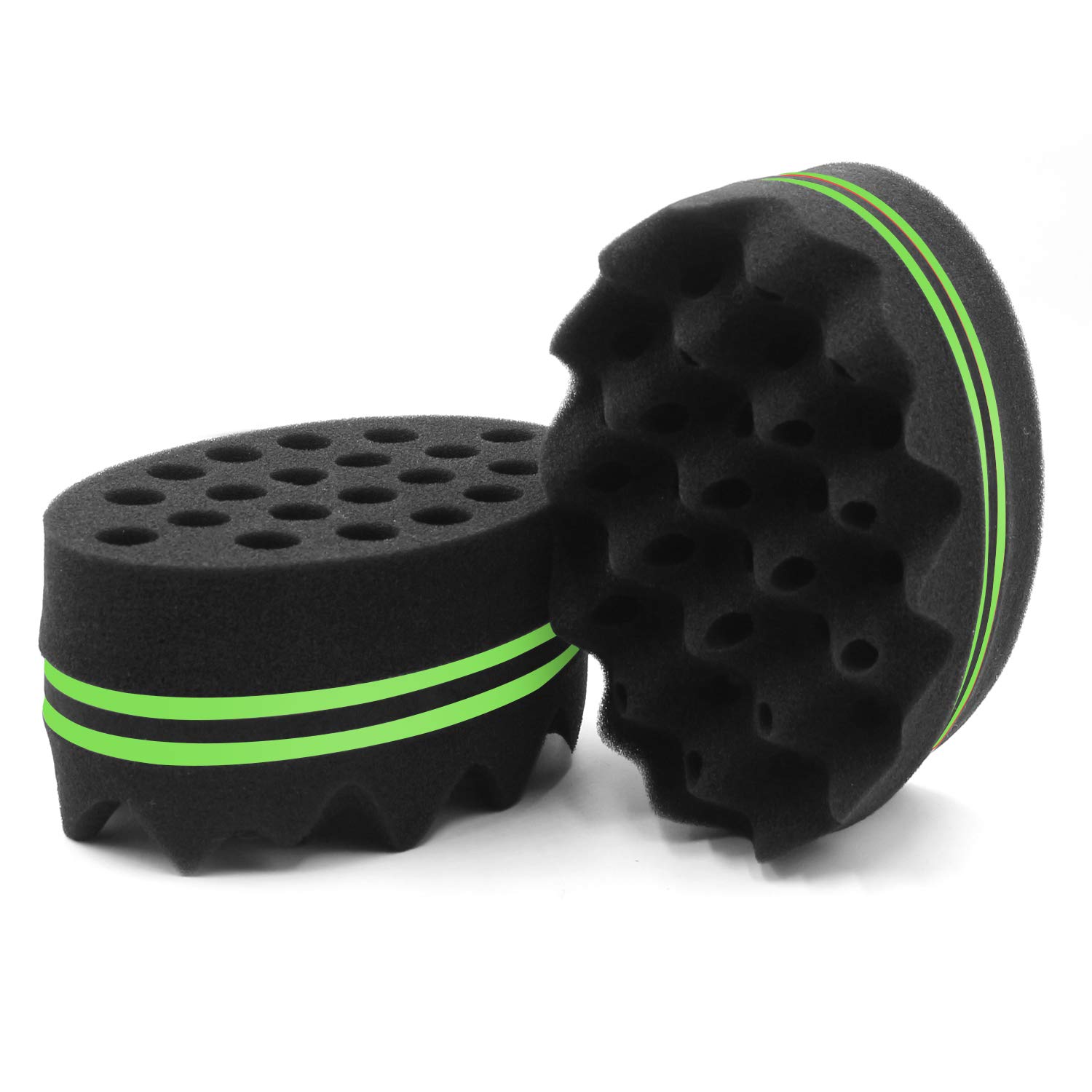 Parabirds Sponge Hair,Hair Twist Sponge,Curl Hair Sponge,Afro Twist Comb Brush Barber Sponge for Men Women Kids