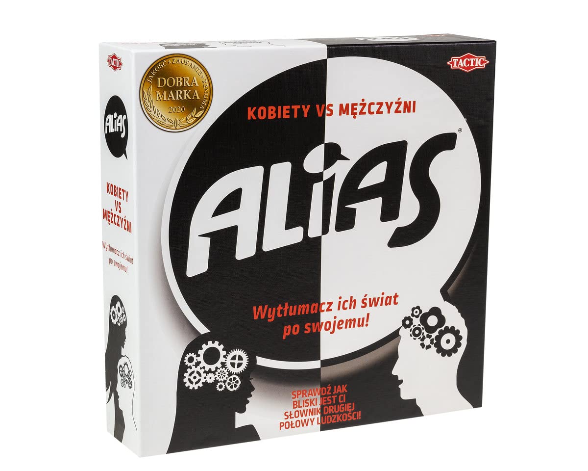 Alias: Kobiety vs. Mężczyźni Polska Gra Towarzyska Imprezowa Board Game Po Polsku