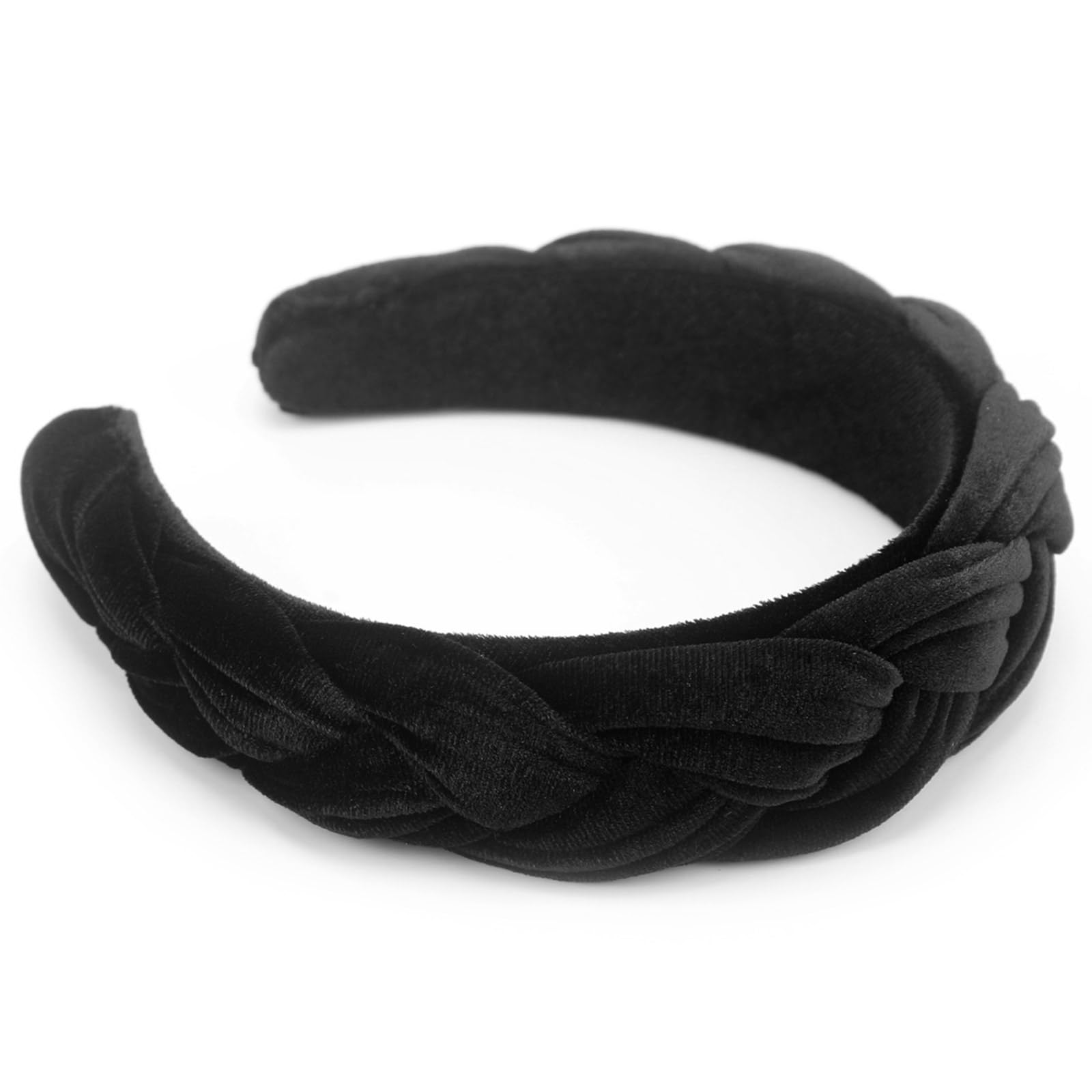 DRESHOW Velvet Braided Headband Women Hair Hoop Elastic Hair Bands Fashion Headbands for Women — image 1