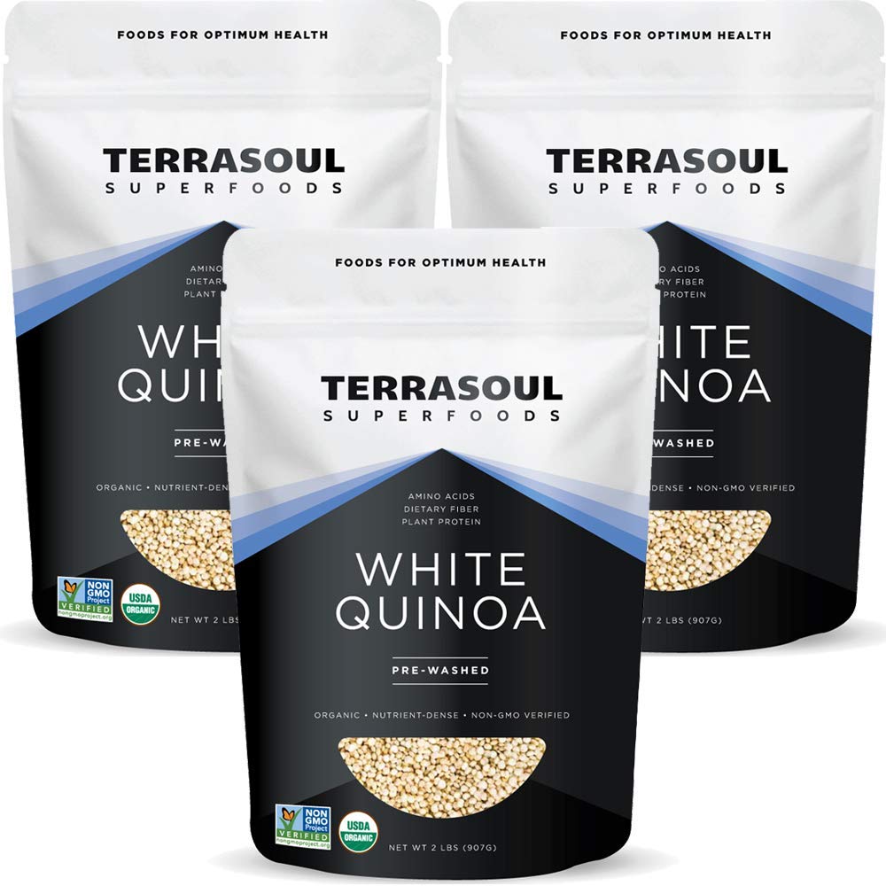 Mua Terrasoul Superfoods Organic White Quinoa, 6 Lbs Prewashed